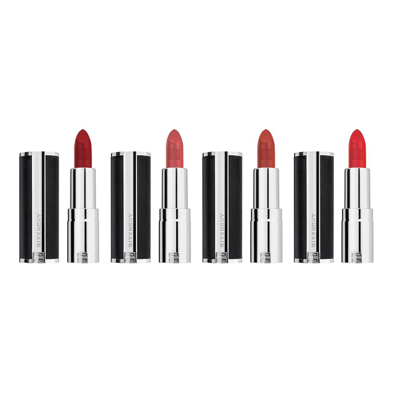 Givenchy LE ROUGE INTERDIT Coffret Couture Collection Quatuor - Mini Rouge Intense Silk 4x1.5gr