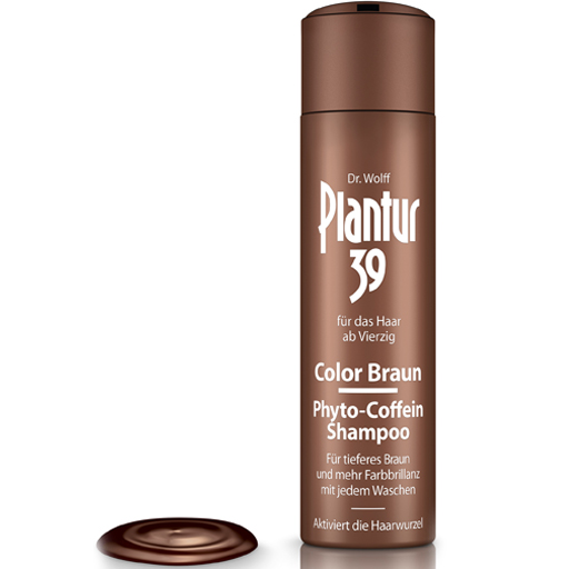 PLANTUR 39 Color Braun Phyto-Coffein-Shampoo  250 ml  Shampoo