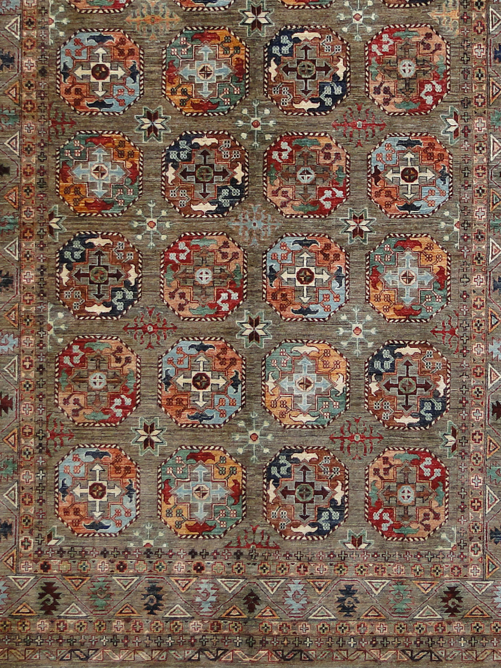 Buchara Ghazni ca. 206 x 313 cm, Unikat / Einzelstück