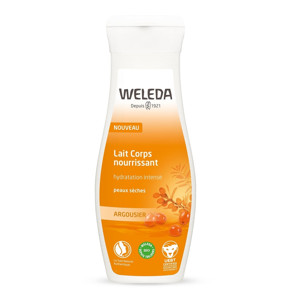 WELEDA Argousier Lait Corps nourrissant - 200 ml Laits