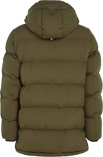 TOMMY HILFIGER Herren Steppjacke mit Kapuze CL ESSENTIAL ROCKIE PARKA