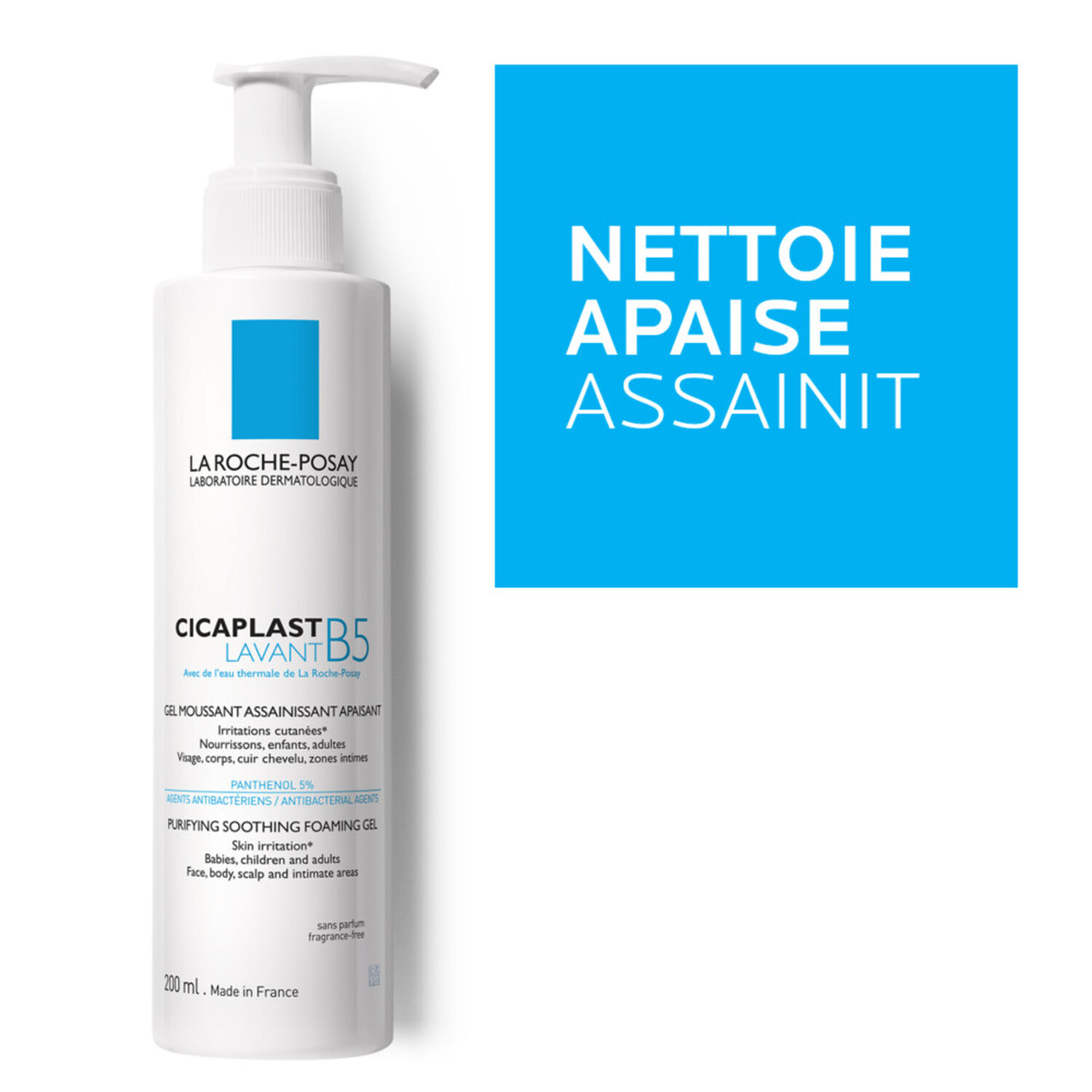la roche-posay Cicaplast Lavant B5 Gel Moussant 200 ml