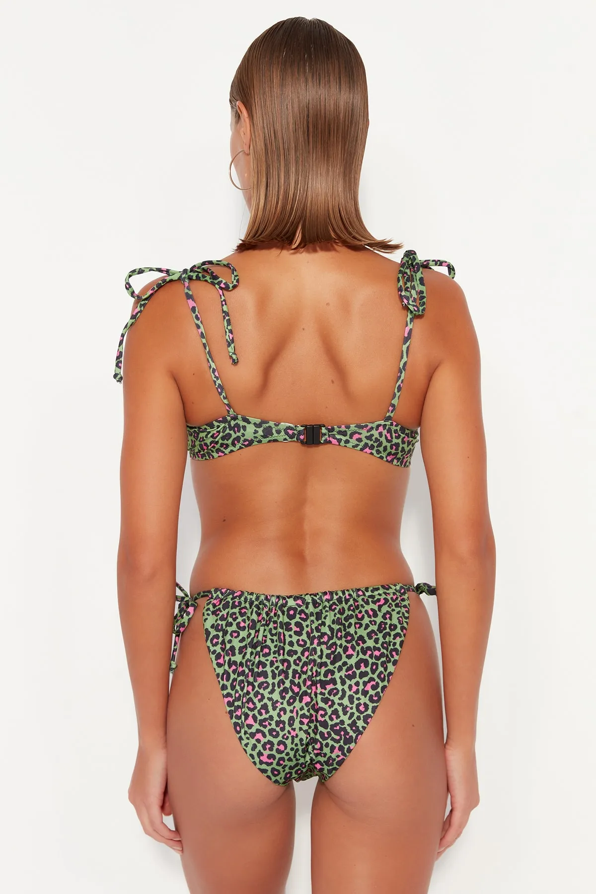 Trendyol Collection  Bikini-Set - Grün - Unifarben