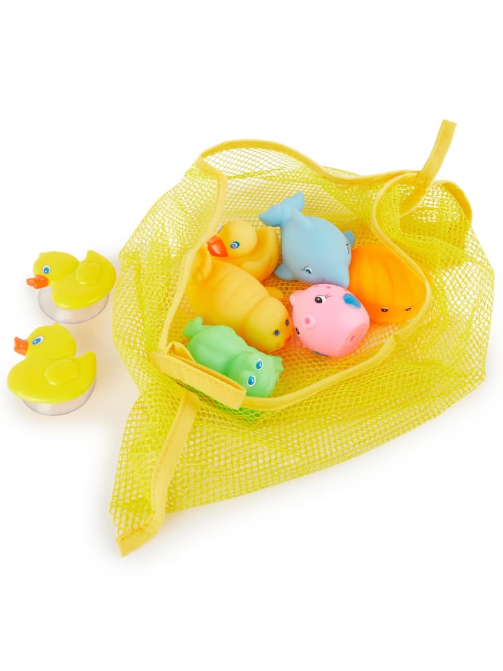Bieco Spielwaren Badespielzeug 7er Set - ab 6 Monate in Mehrfarbig günstig kaufen onesize