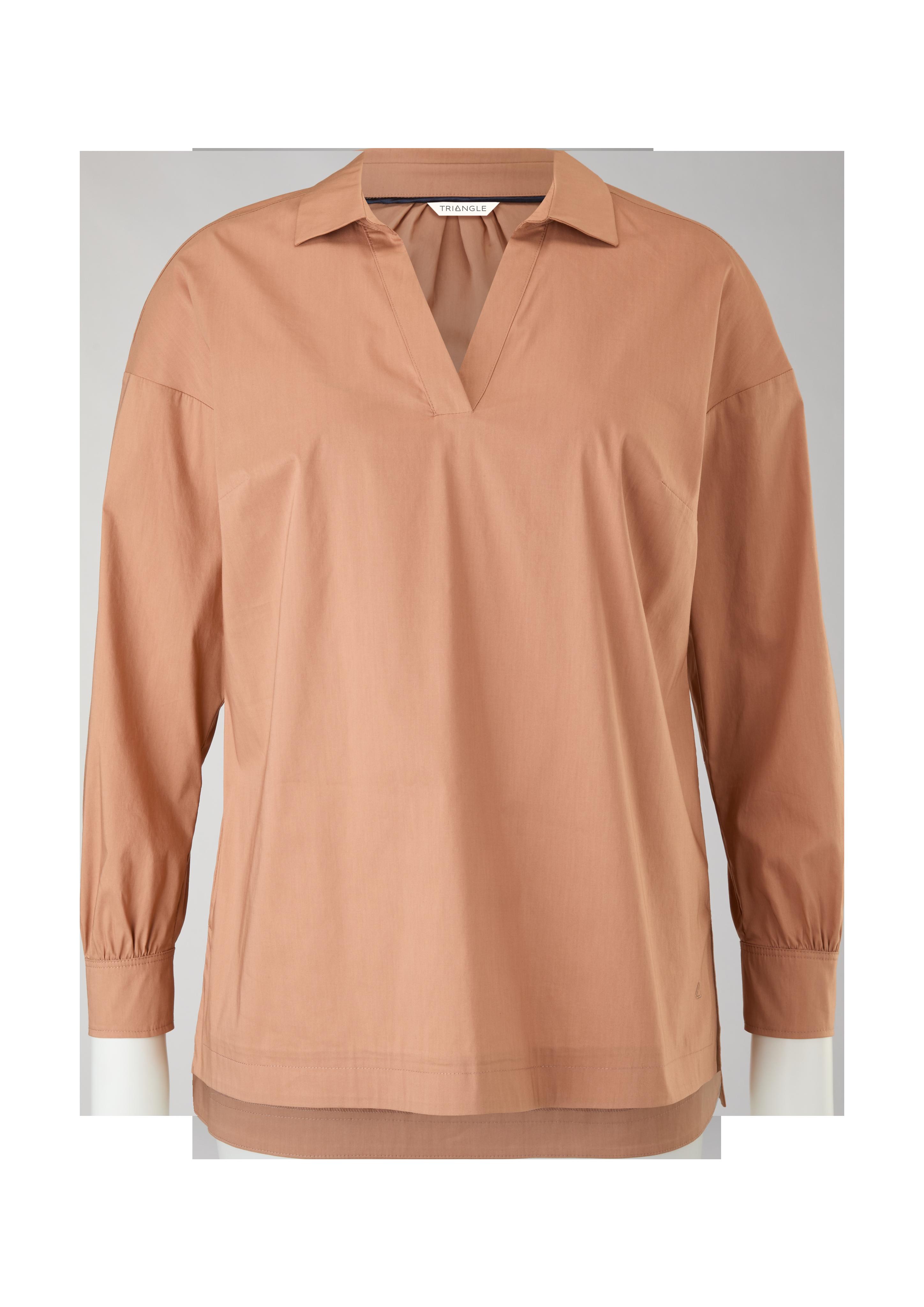 Bluse aus Popeline  2121180-8748