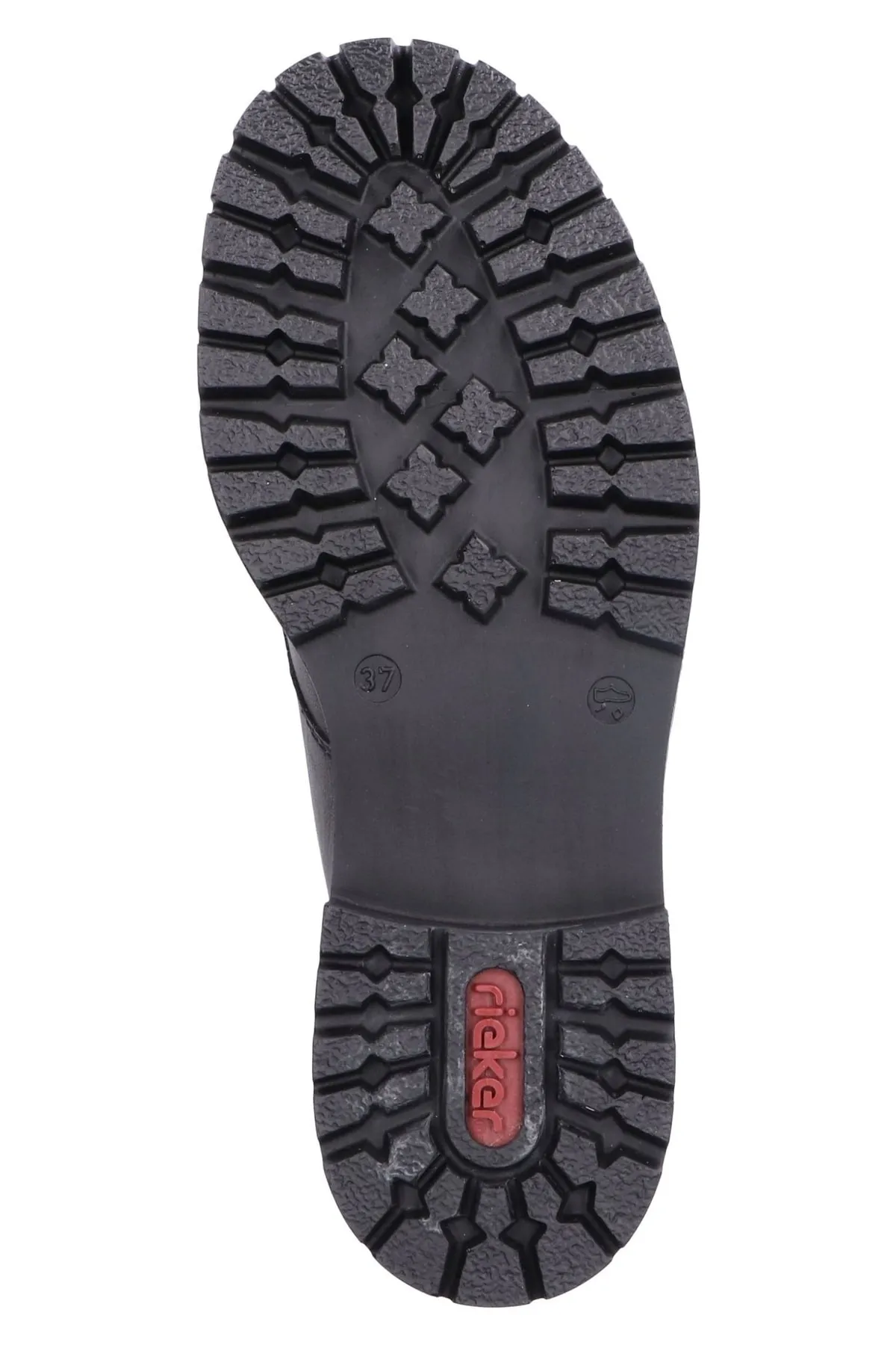 Rieker  Stiefelette - Grau - Blockabsatz