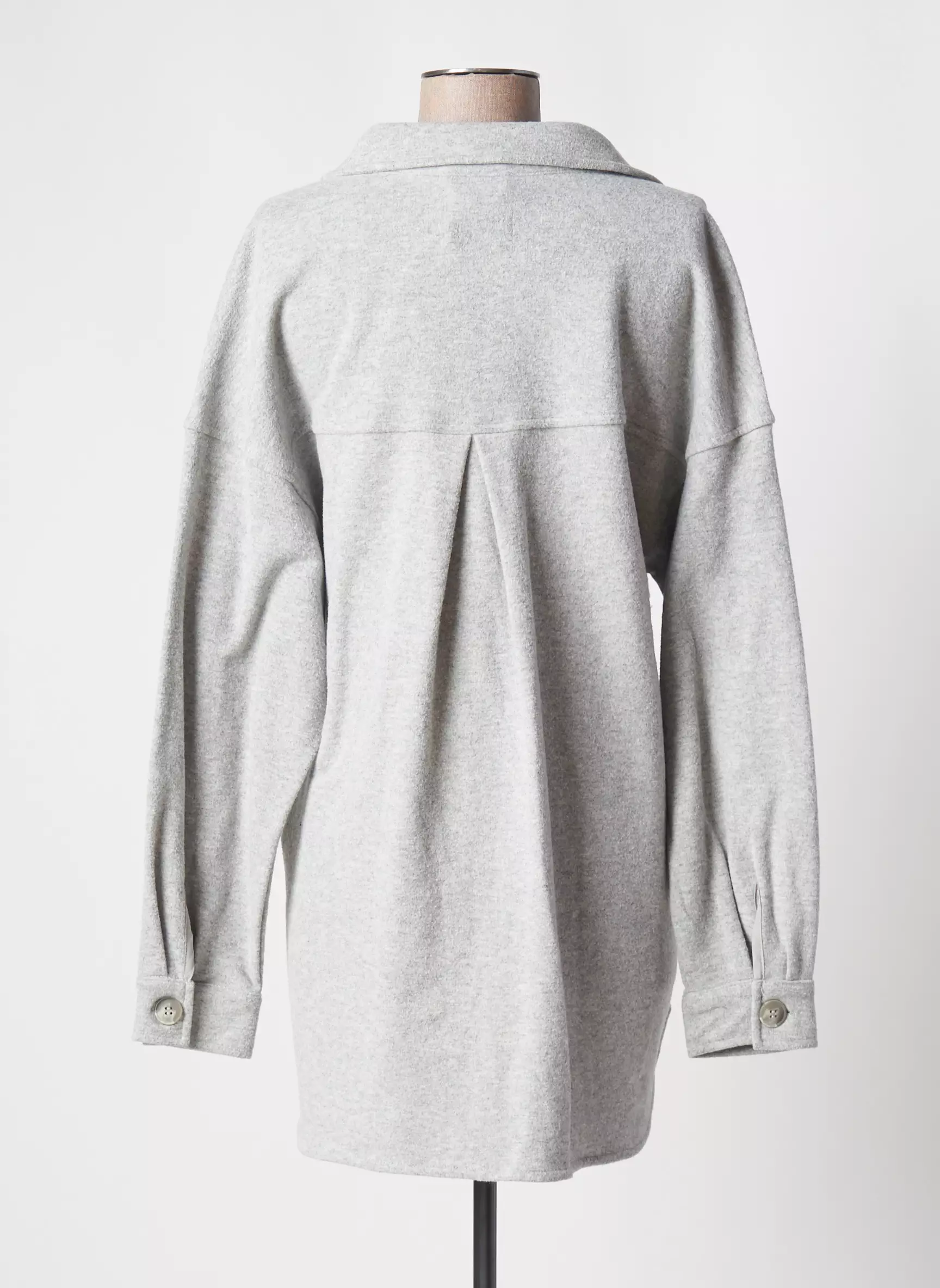 Yest Vestecasual Femme couleur gris