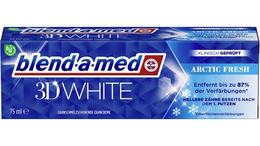 Blend-A-Med Zahnpasta 3DW Arctic Fresh 75ml 75 ml
