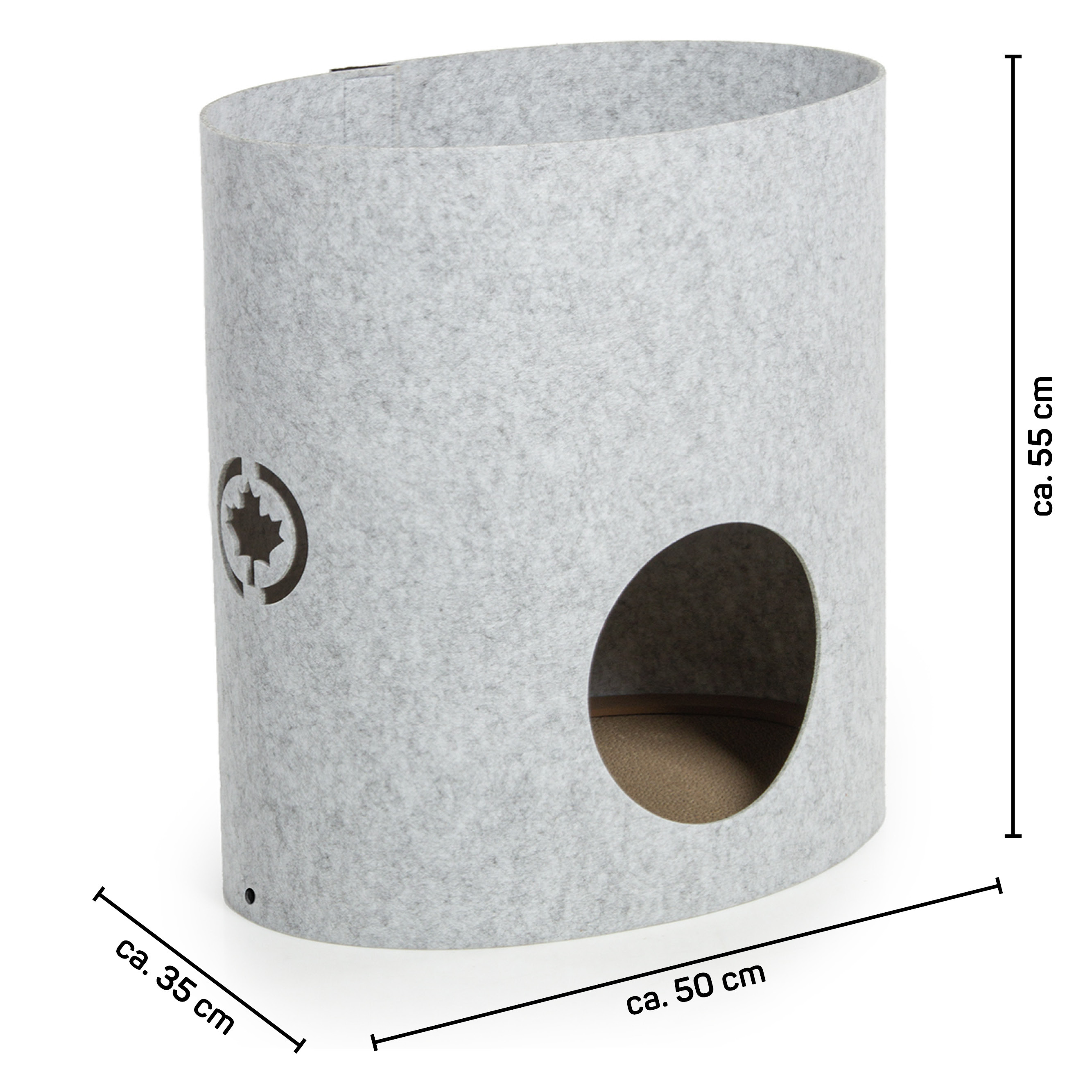 Canadian Cat Company Katzenbetten & Katzensofas Canadian Cat Company Filzbett Owen-Tower