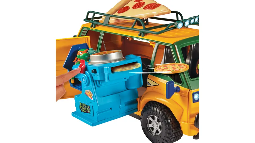Teenage Mutant Ninja Turtles Mutant Mayhem Pizza Van