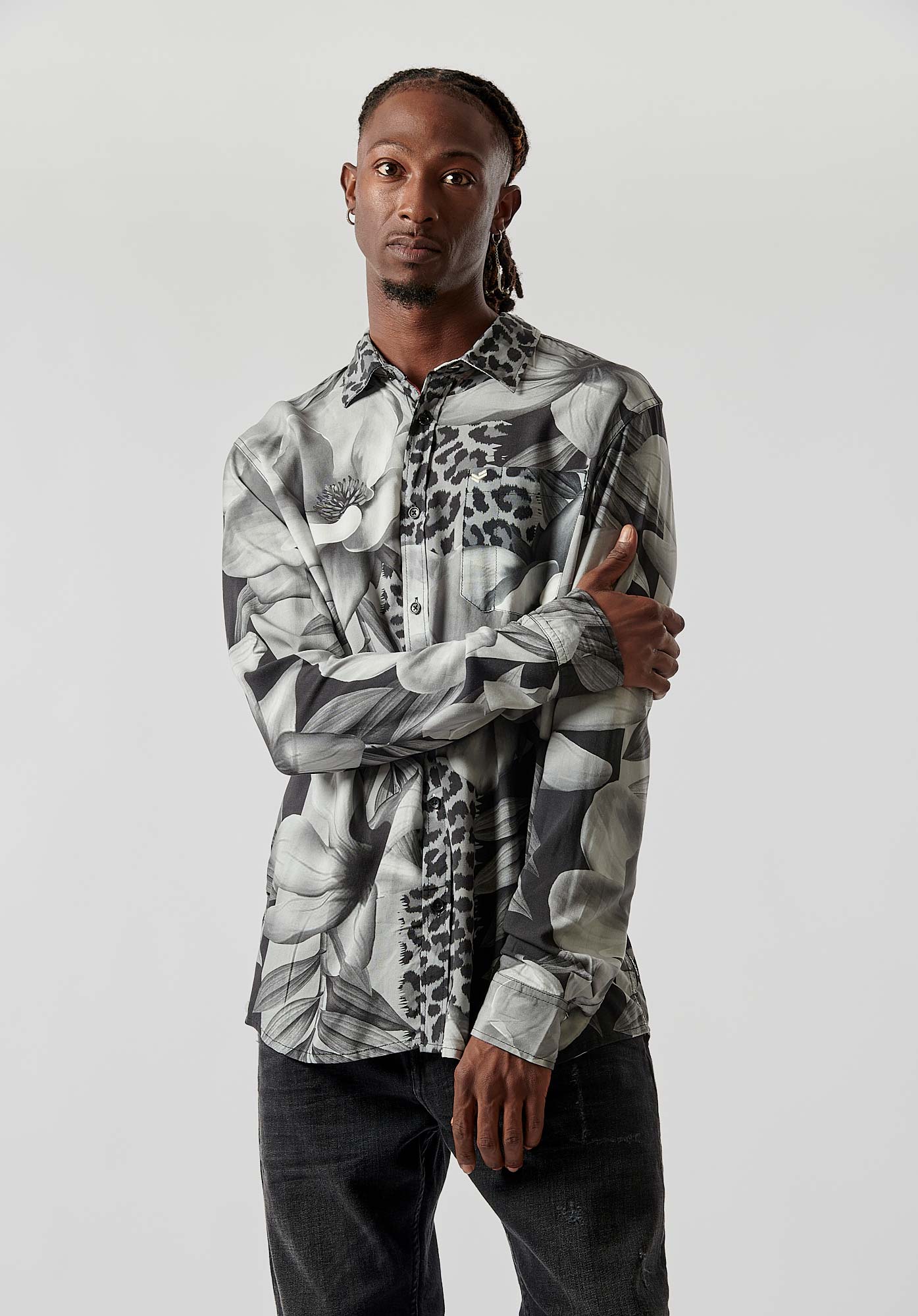 CADIX  Chemise imprimée Homme