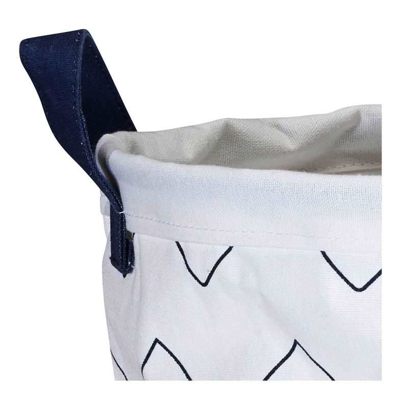 Panier de rangement en tissu Hello