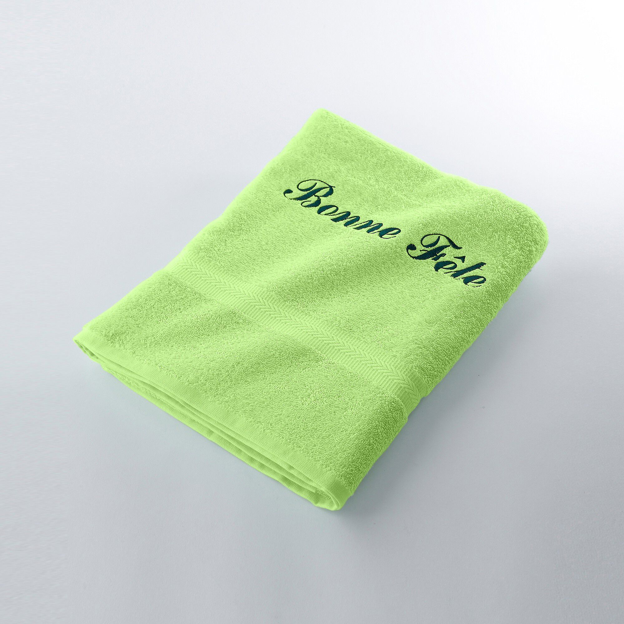 Serviette éponge personnalisable confort moelleux