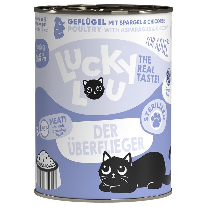 Lucky Lou Sterilized 6 x 400 g zu TOP-Preisen