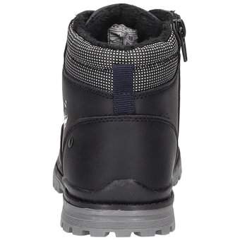 Top Gun Schnür Boots in schwarz