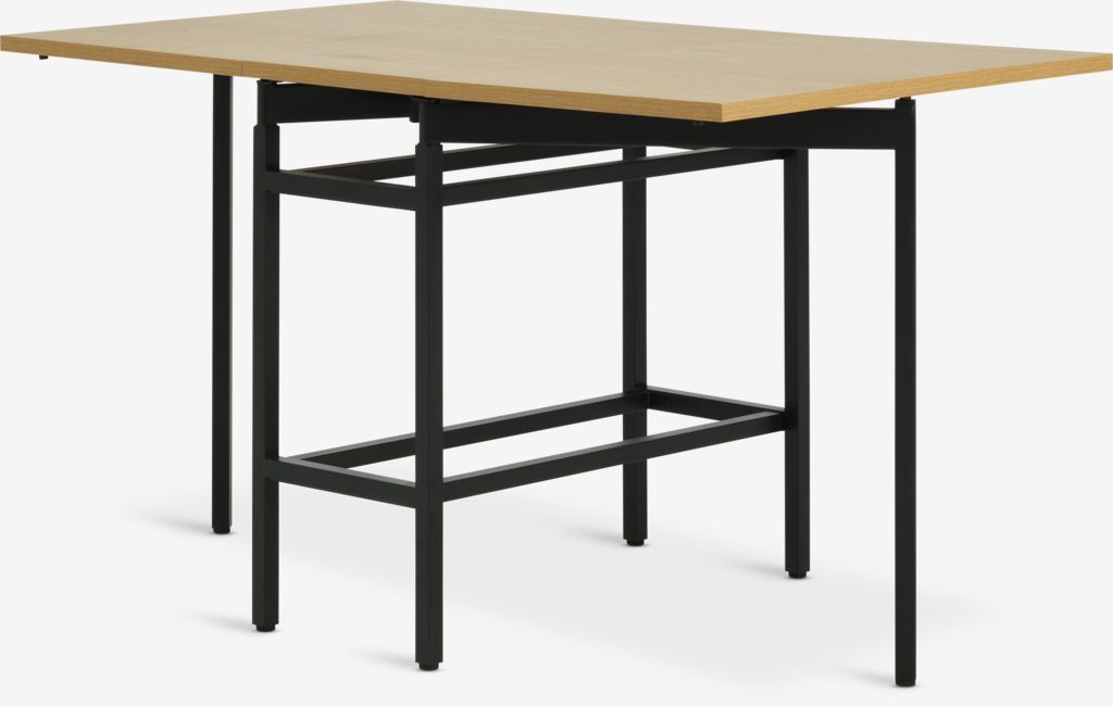 FOLDINGBRO Stół jadalny FOLDINGBRO 75x38/84/130 kolor dębowy