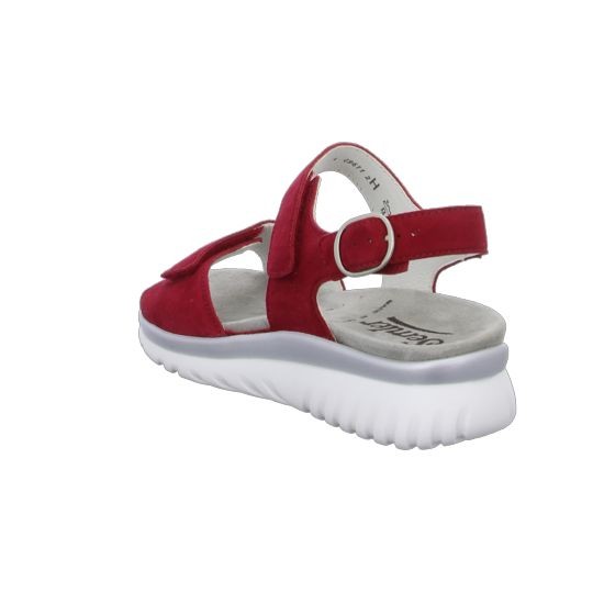 SEMLER Komfort Sandalen rot SAMT-CHEVRO