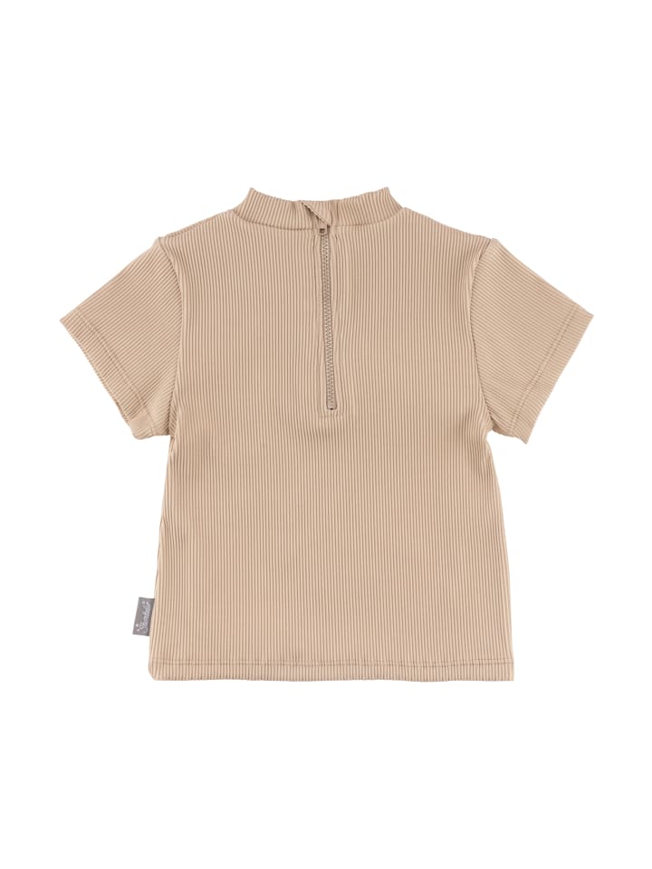 Sterntaler Badeshirt kurzarm Rippe in beige günstig kaufen