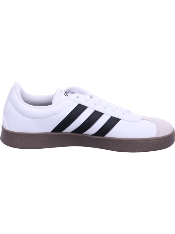 adidas Damen- Schnürschuhe VL COURT BASE in Weiß günstig kaufen