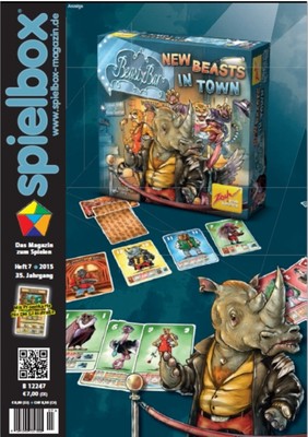 Spielbox 2015 Heft 7 (inkl. Promo für Die Glasstraße)