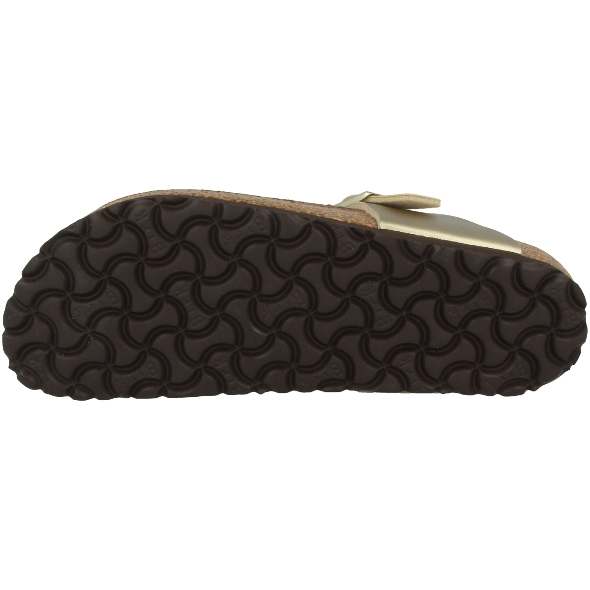 Birkenstock Gizeh Birko-Flor Schmal Zehensandale gold