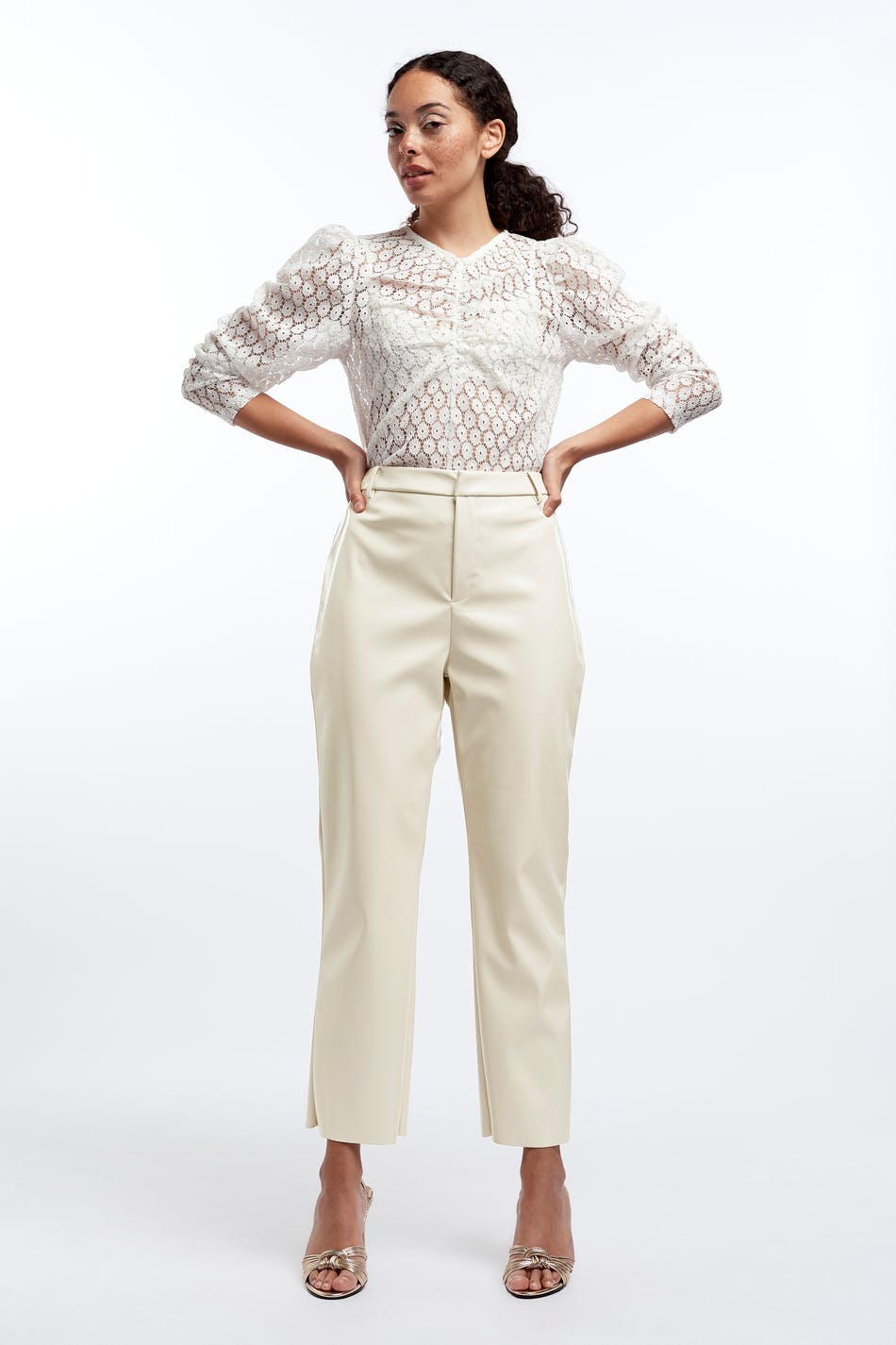 Jane Vinyl trousers