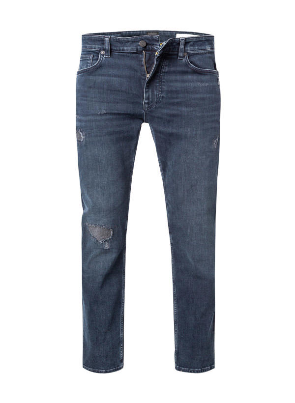 BOSS Orange, Jeans, Slim Fit, Baumwoll-Stretch, navy