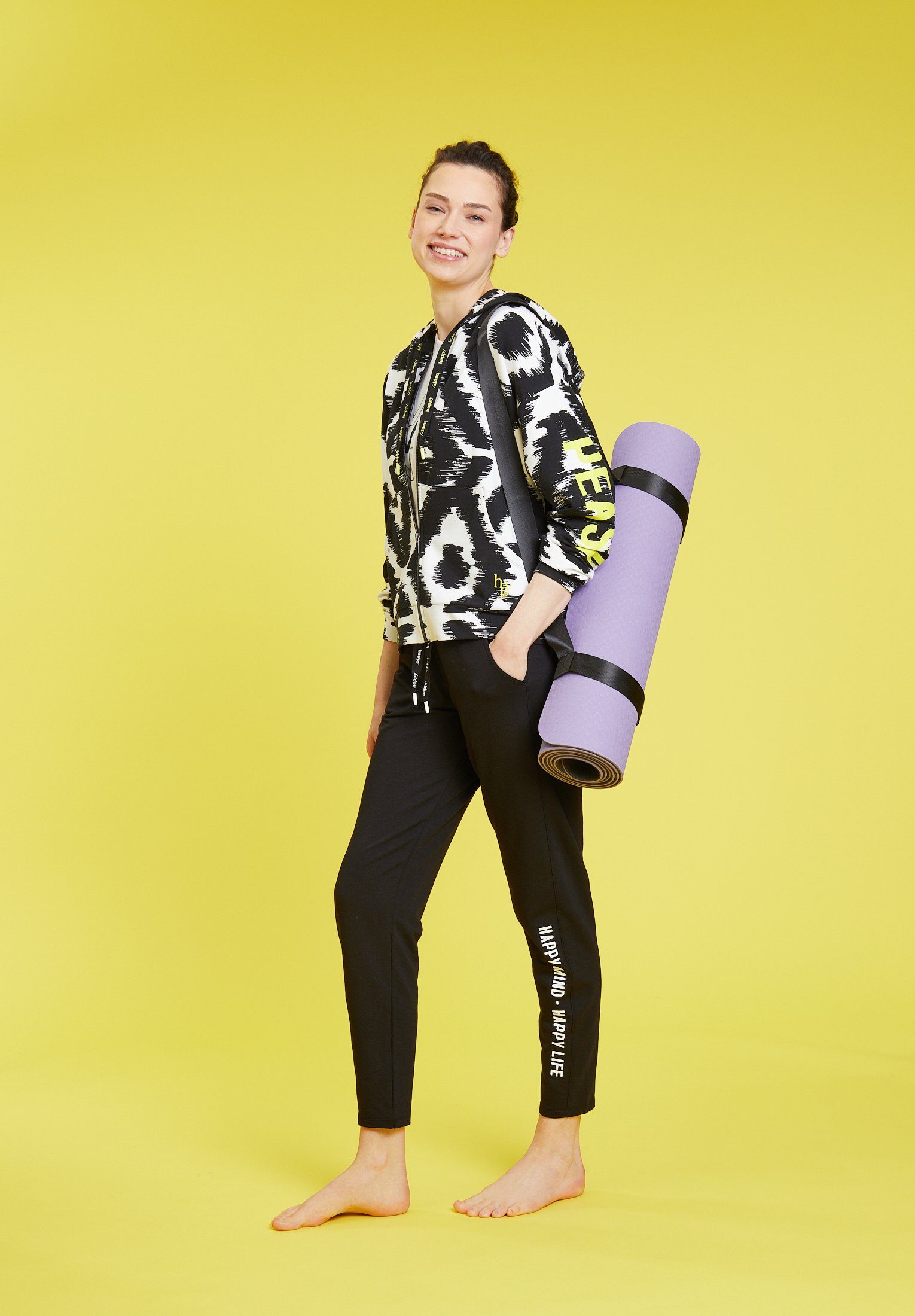 Betty Barclay Trainingsjacke mit Kapuze Druck