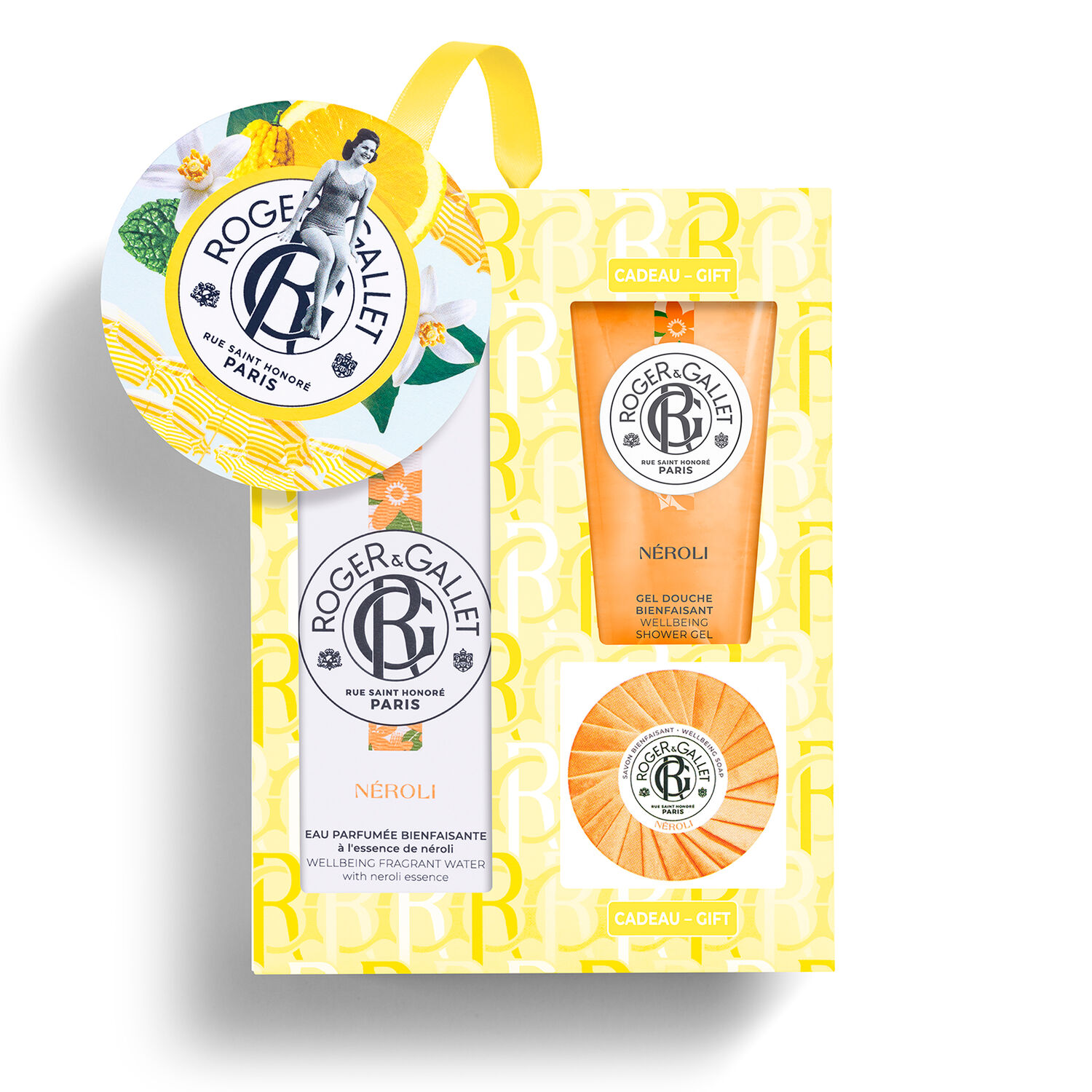 Roger&Gallet Neroli Coffret Eau Parfumée 100 ml + 2 Produits
