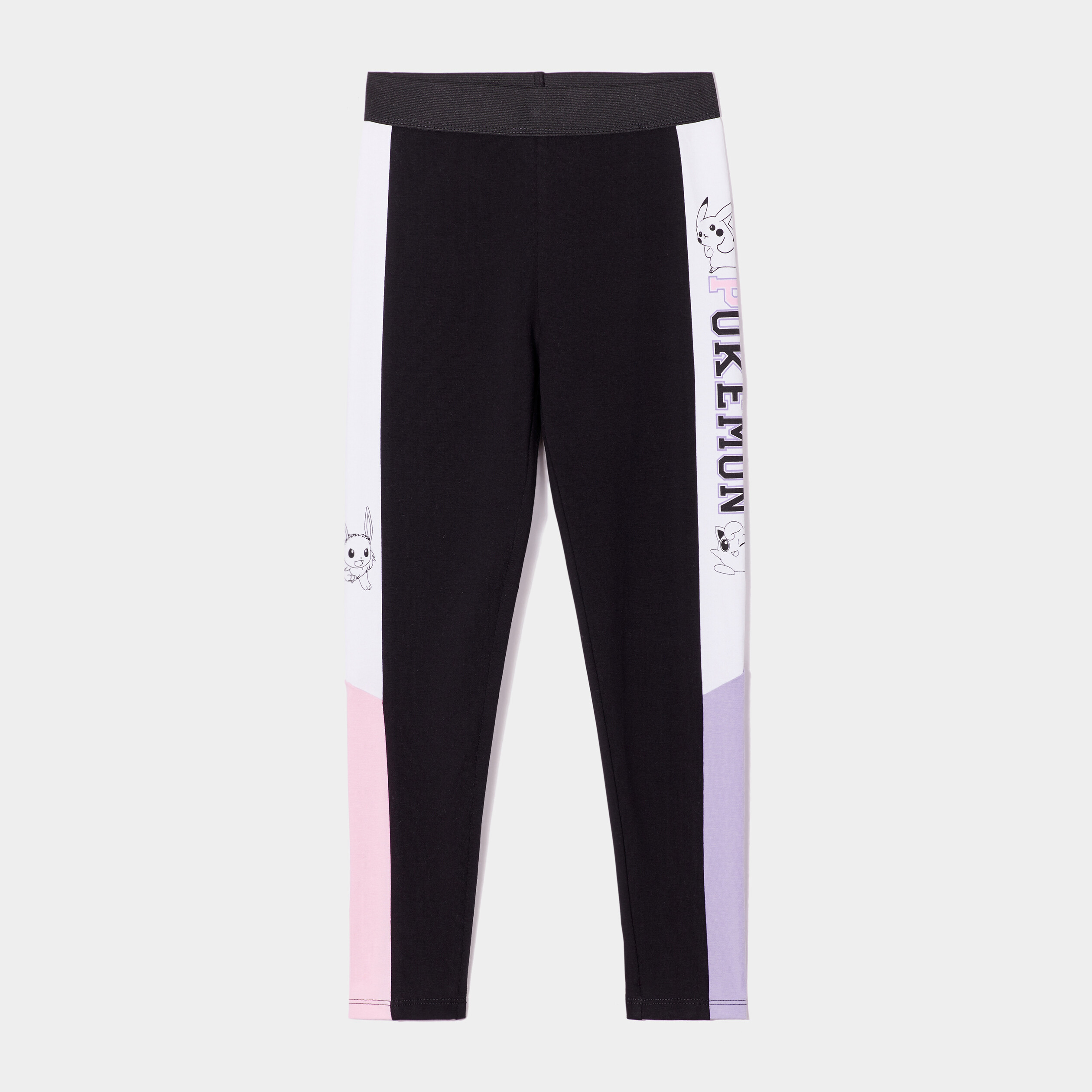 Legging coton Pokémon Pikachu multicolore fille | La Halle
