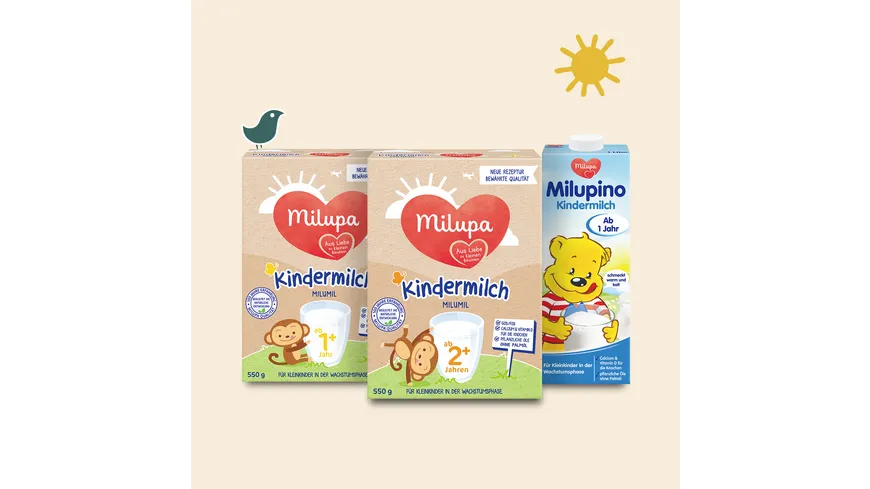 Milupa Milumil Kindermilch 2+ ab 2 Jahren 550 g