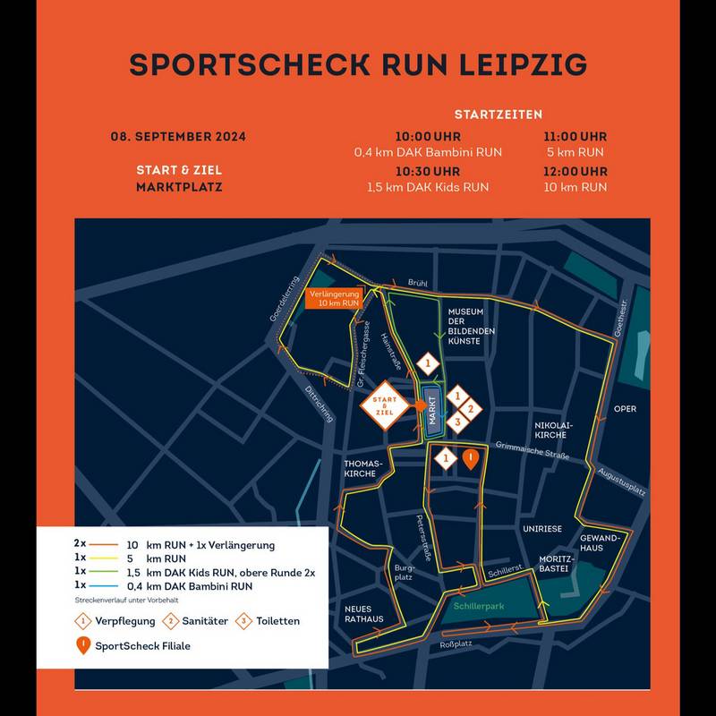 Erlebnis SportScheck x DAK Kids RUN Distanzevent