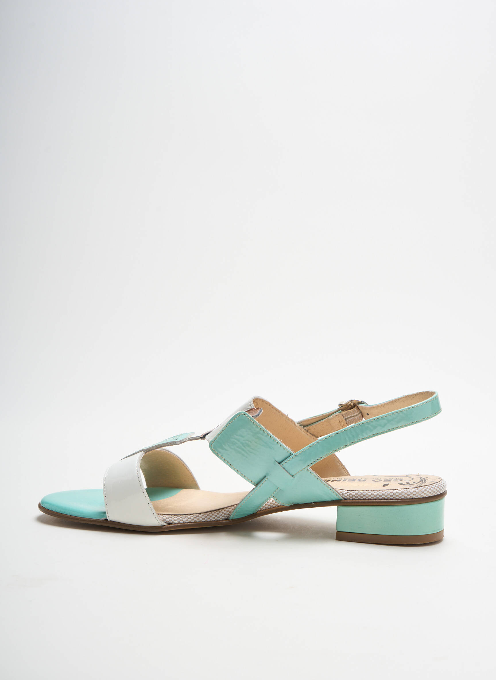 Geo Reino Sandales Nu Pieds Femme couleur bleu