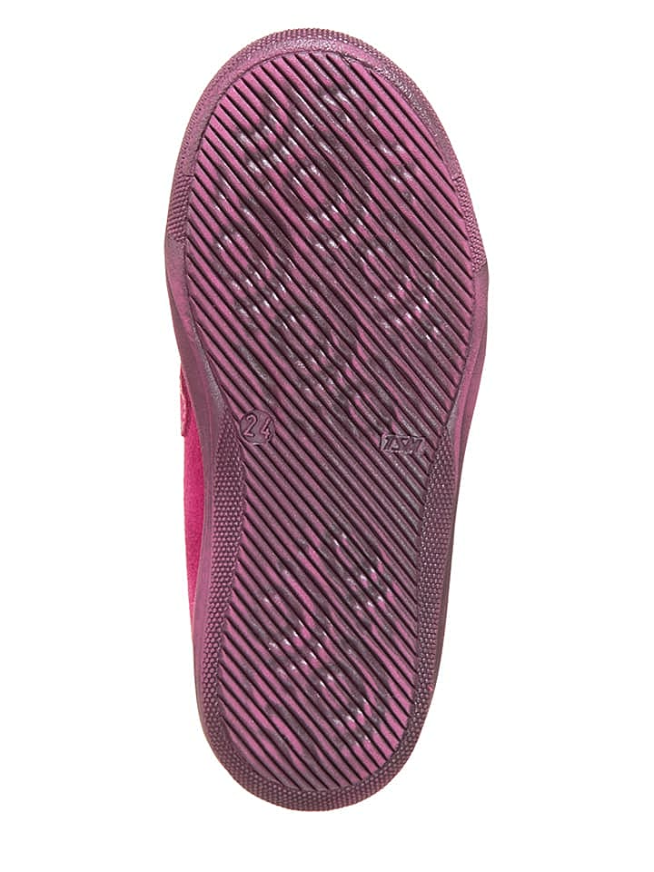 Richter Shoes Leder-Sneakers in Pink/ Silber günstig kaufen 22