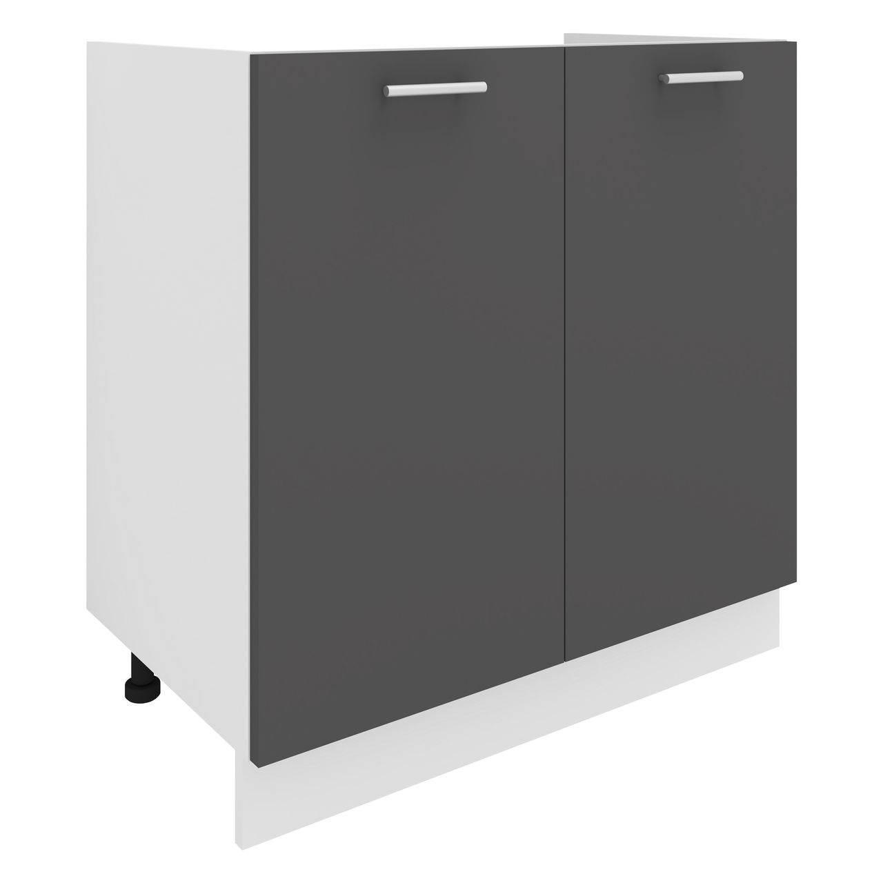 VCM Spülunterschrank Breite 80 cm Spülenschrank Unterschrank Spüle Küche Esilo