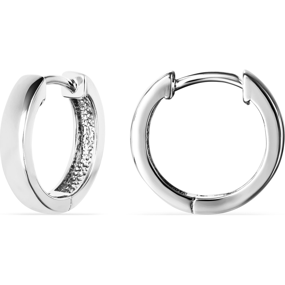 FAVS Créoles 925 Argent Boucles d'oreilles