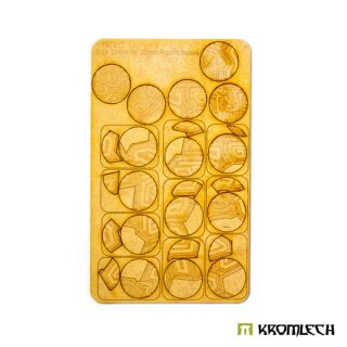 Dvergr Spaceship 25 mm Round Base Toppers (15)