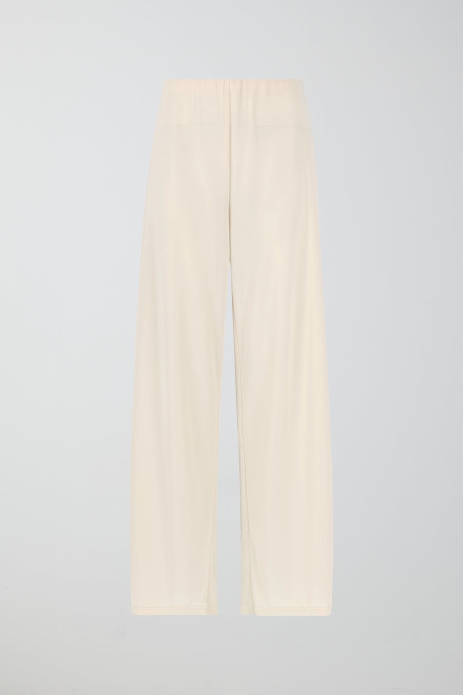 Wide slit trousers
