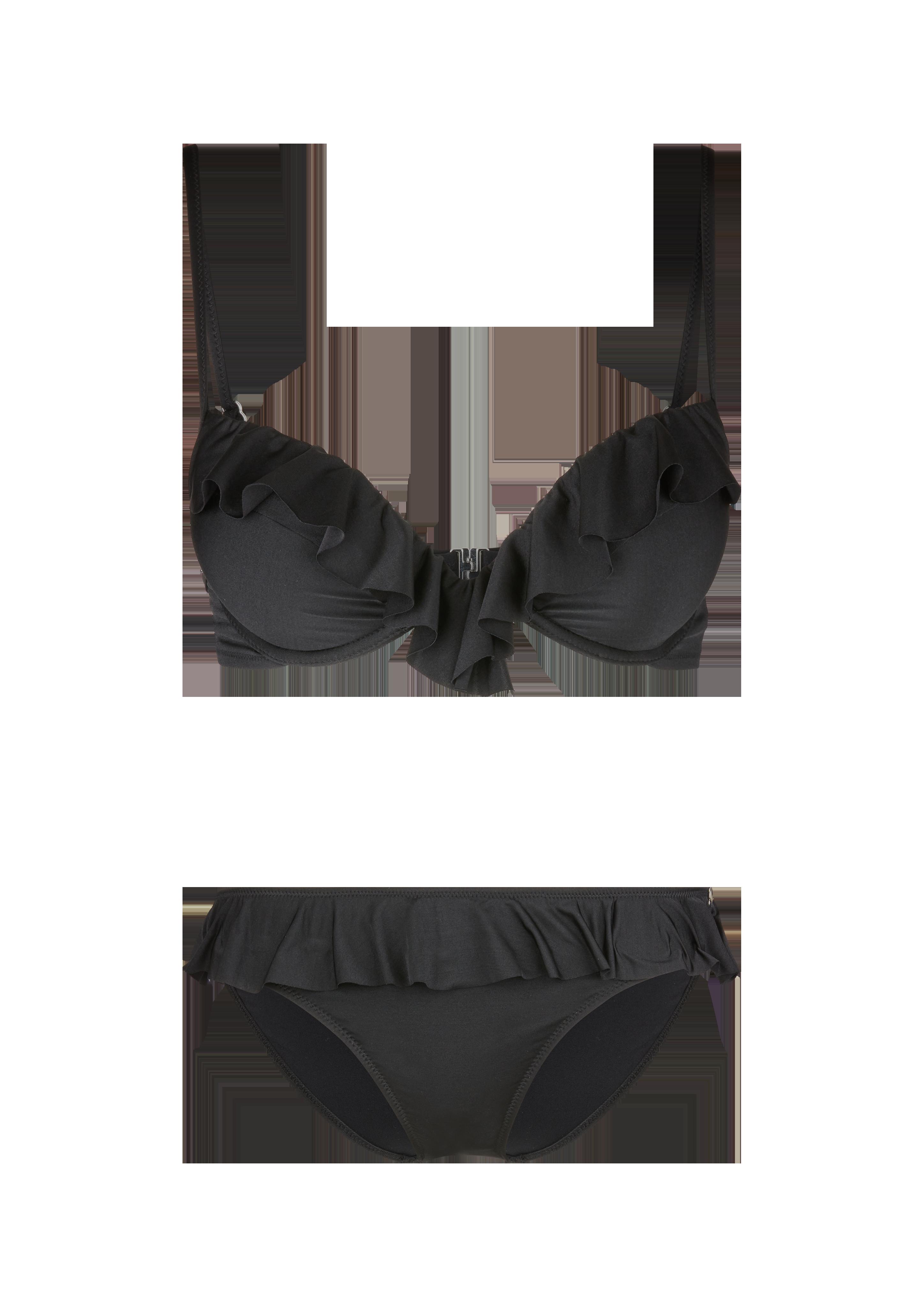 Push-Up Bikini-Set mit Rüschen  EME-6007194-9999