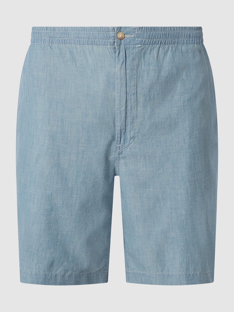 PLUS SIZE Classic Fit Shorts aus Baumwolle in bleu