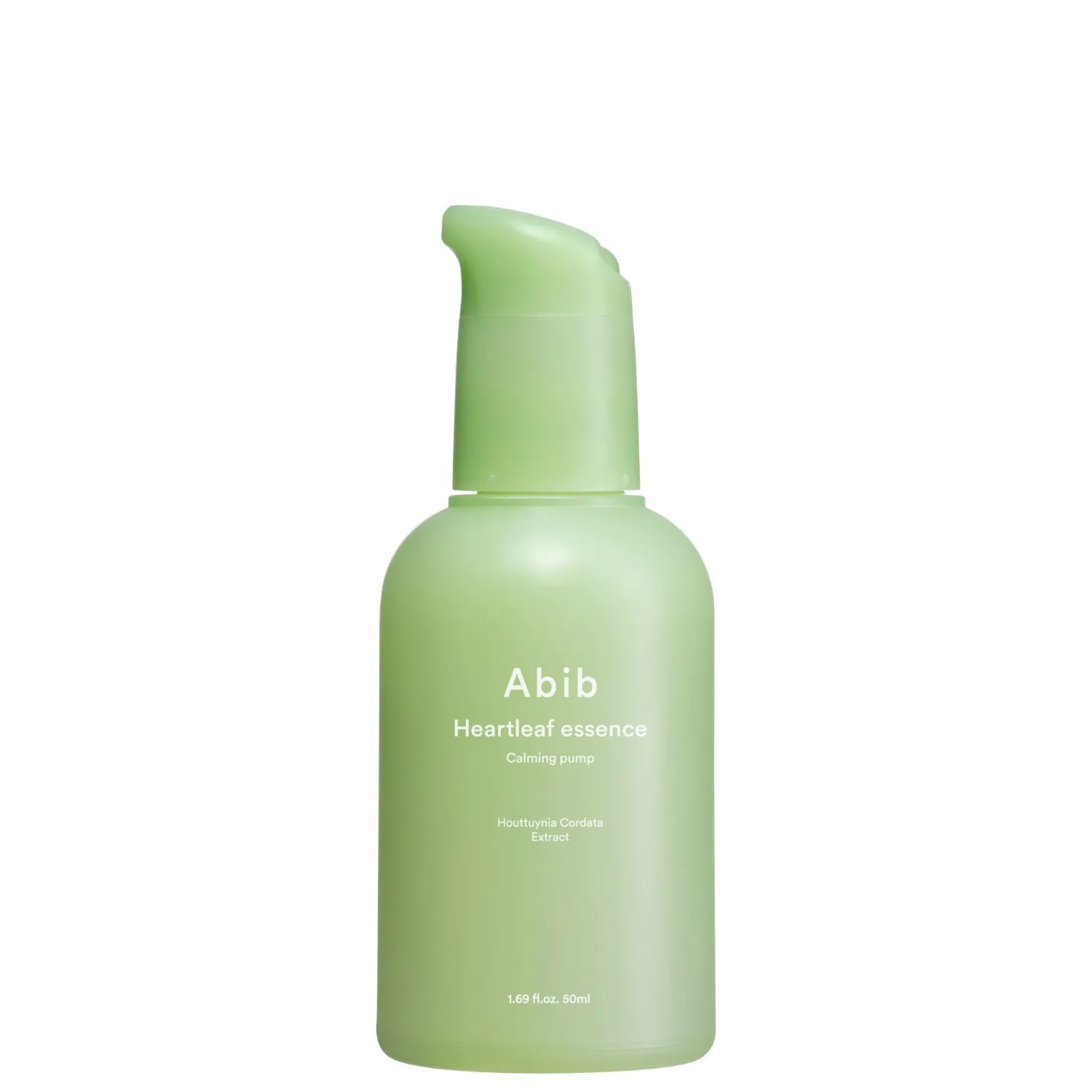 „Abib Heartleaf Essence“ raminanti veido esencija su pumpomis