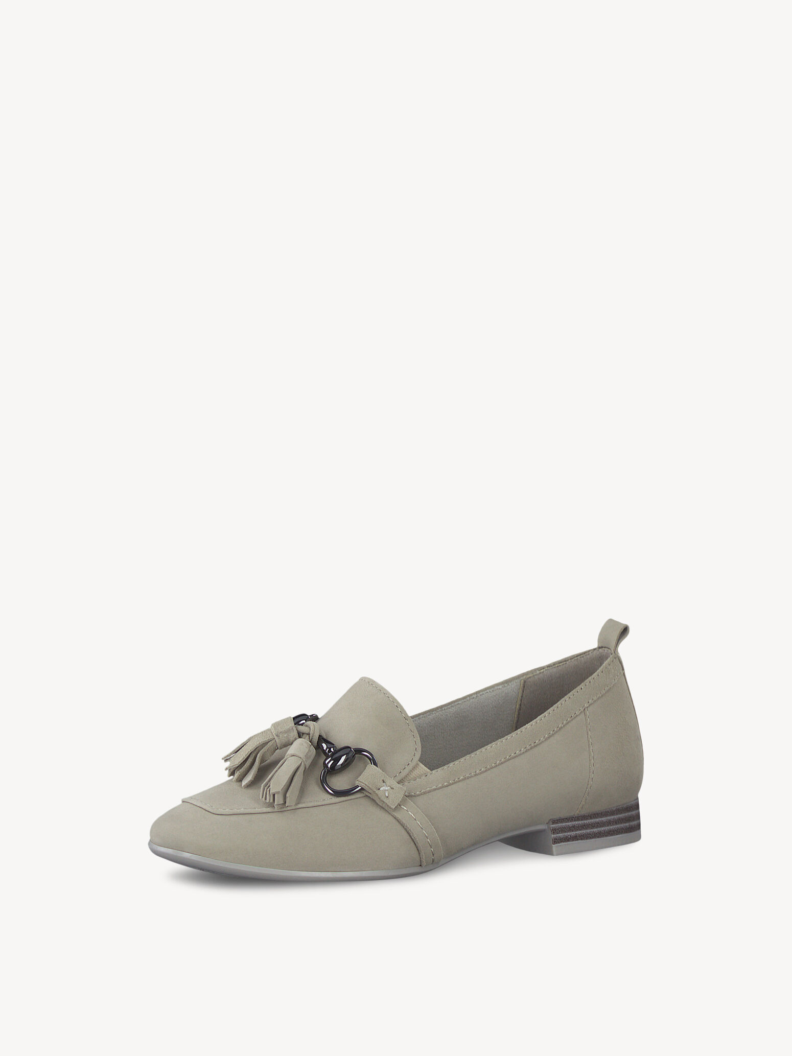 Slipper en cuir - beige