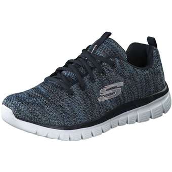 Skechers Graceful Twisted Fartune in blau