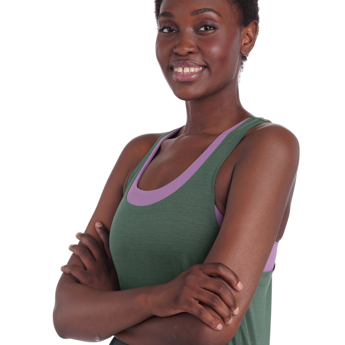 Damen Sport-Top unifarben