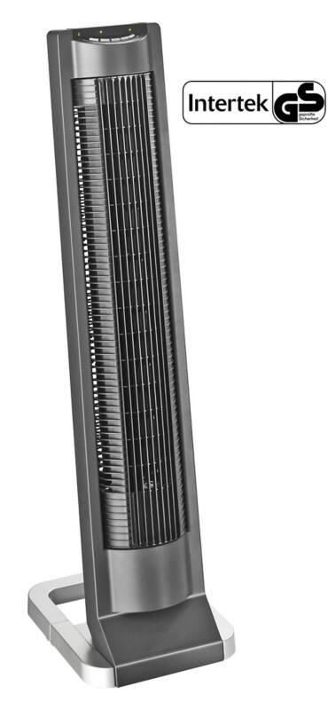 CasaFan Turmventilator 3 87,5 cm Schwarz Airos Pin II