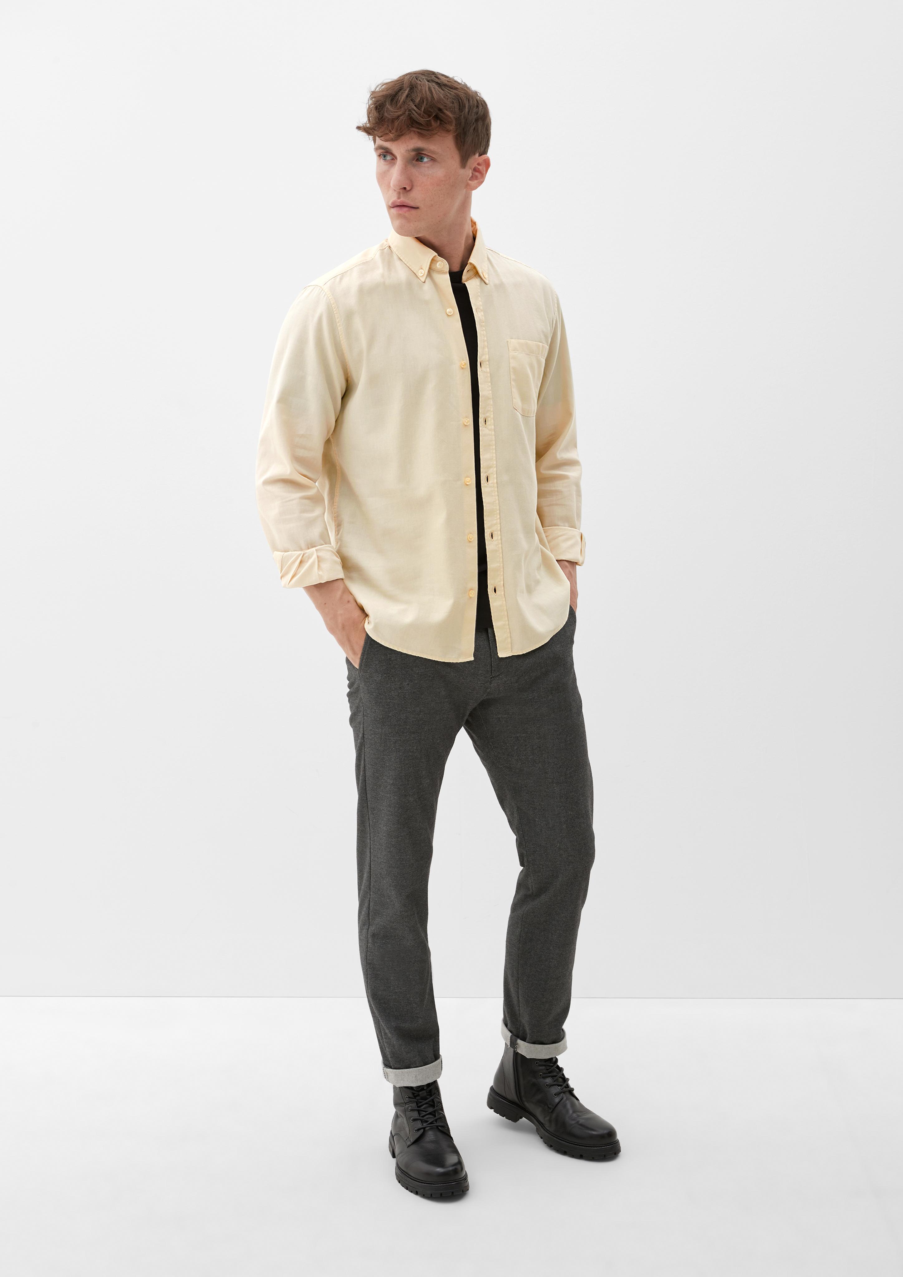 Regular: Hemd in Chambray-Qualität  2120993-8105