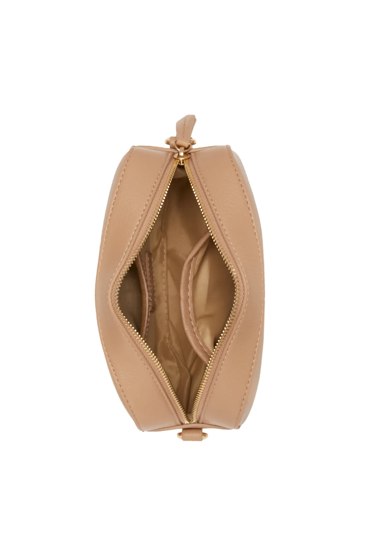 Valentino  Valentino Taschen Sonder Martu Beige Crossbody Tas VBS5UD05BEIGE