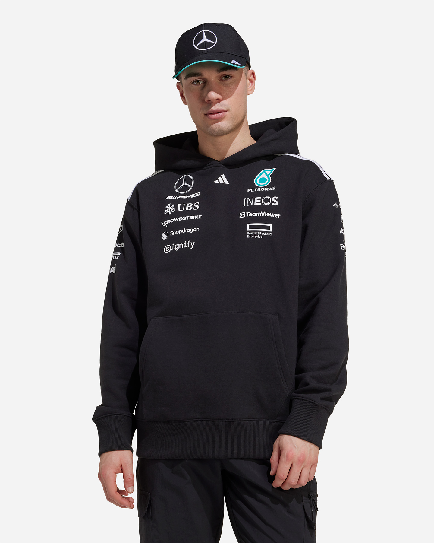 Fan oblečenie Adidas Mercedes Tm M JW5385