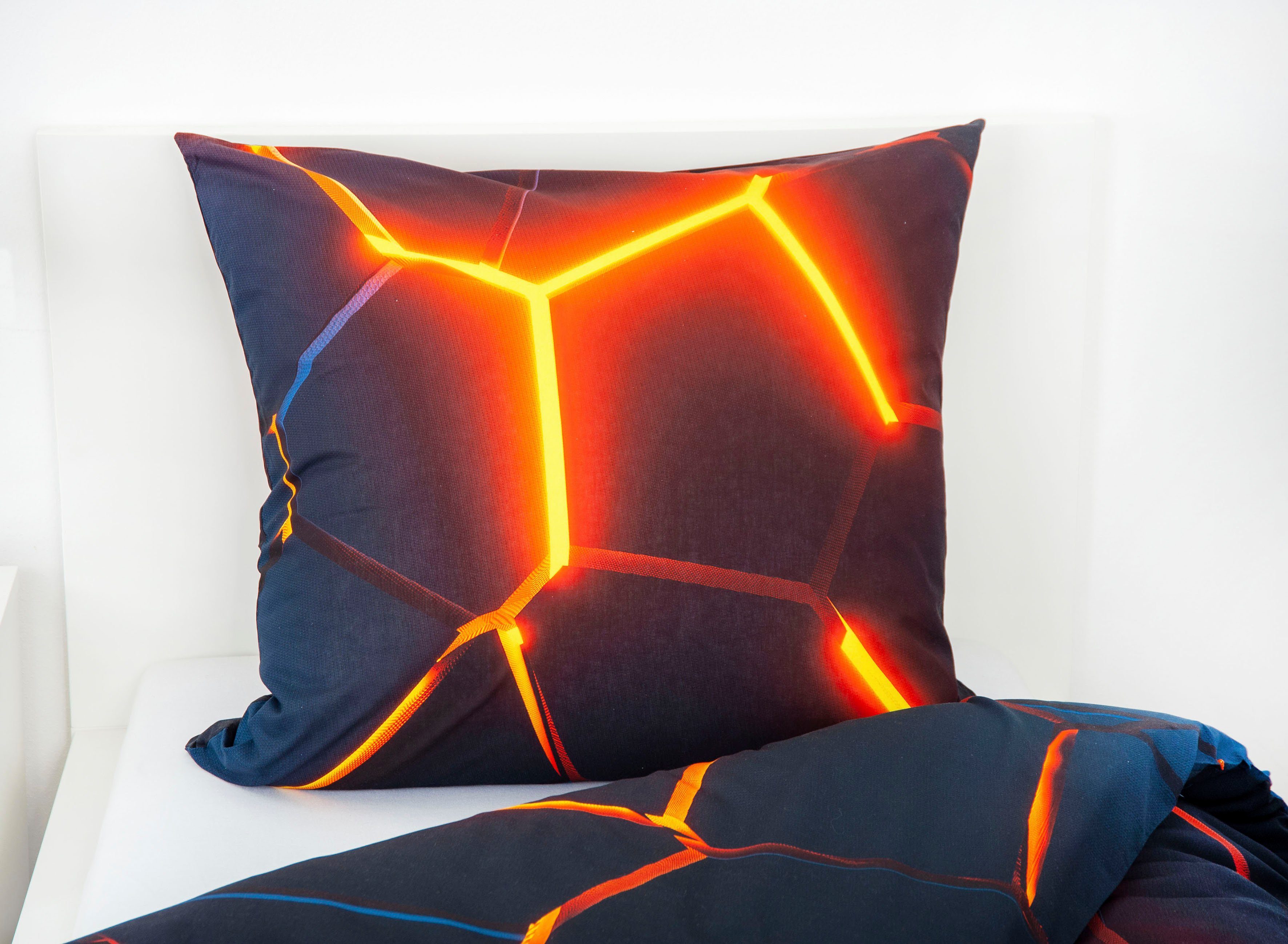 Wendebettwäsche 3D Effekt, Herding Young Collection, Renforcé, Motiv mit 3D Effekt