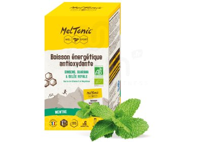 MelTonic Étui 6 sachets Boisson Energétique Antioxydante Bio - Menthe